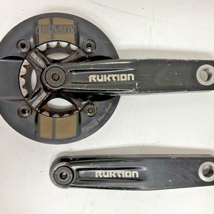 Truvativ Rucktion Howitzer 165mm 32/22 Aluminum Double Crankset +Bash Guard