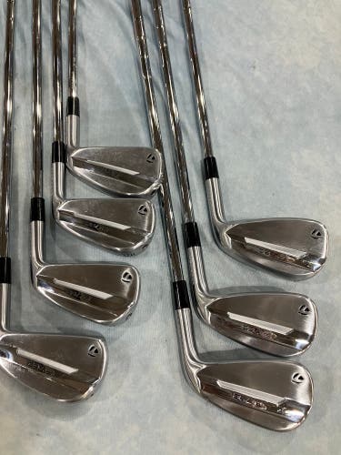 2025 TaylorMade P790 Iron Set Right Handed Regular Flex Steel Shaft (Used)