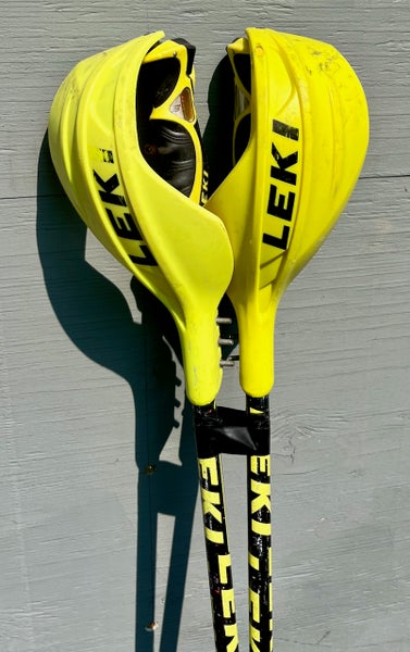 48in (120cm) Leki Carbon Racing Ski Poles (Used)