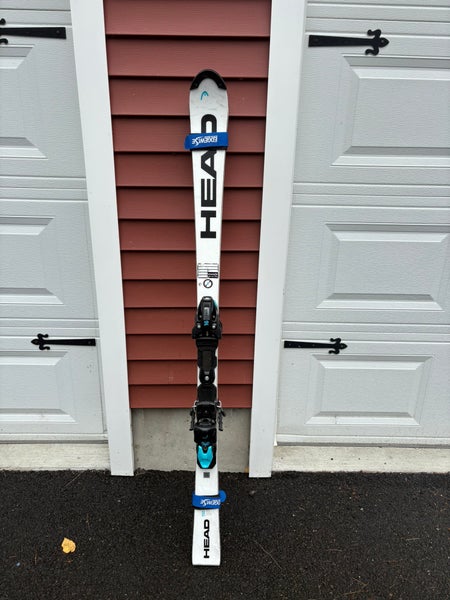 2024 HEAD JR Slalom 150 cm Racing Skis With Bindings Max Din 14