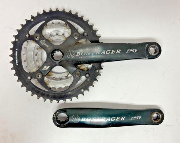 Bontrager Select 175mm 44/32/22 9-Speed Aluminum/Steel Mtn Bike Triple Crankset