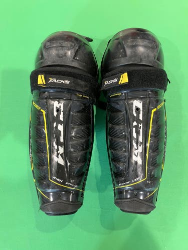 Junior CCM Tacks 9080 Shin Pads 12" (Used)