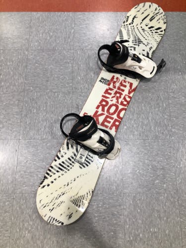 Men's 154cm Rome Reverb Rocker Snowboard With Bindings (Used)
