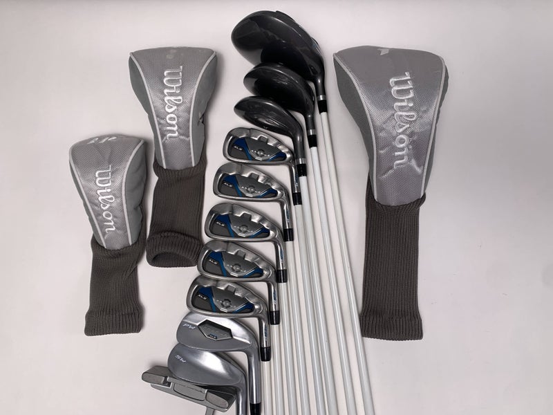 Wilson Profile XLS Club Set Driver 5W 4H 5-PW SW Putter Profile Ladies RH HC
