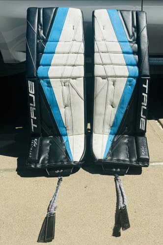 33"+1.5 True Catalyst PX3 Goalie Leg Pads Pro Stock (Used)