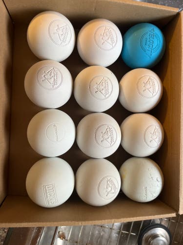 RB1 Lacrosse Ball 12 Pack (1 Dozen) (Used)