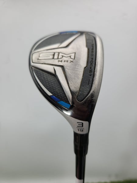 2020 TAYLORMADE SIM MAX 3 HYBRID 19* REG FUJI VENTUS BLUE 6 FAIR