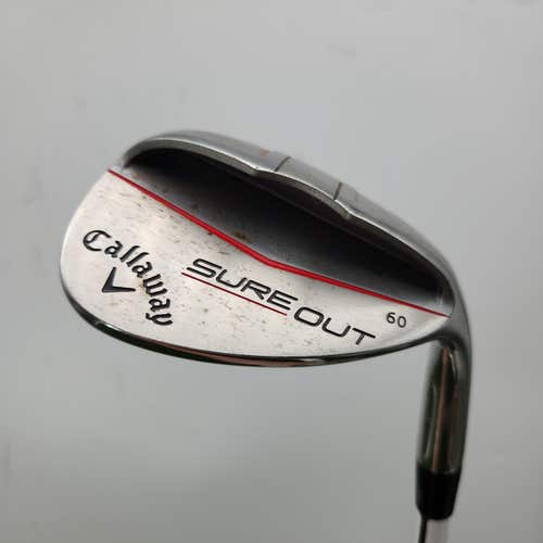 2017 CALLAWAY SURE OUT WEDGE 60* REG UST RECOIL 460 34.5" GOOD