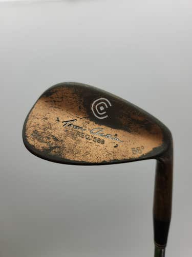 CLEVELAND 588 BERYLLIUM COPPER SAND WEDGE 56* STIFF TT DYNAGOLD 35" FAIR