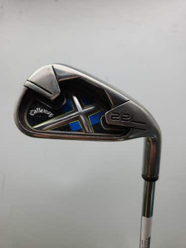 2008 CALLAWAY X22 7 IRON UNIFLEX TT  36.5" GOOD