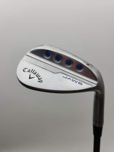 2019 CALLAWAY JAWS MD5 PLATINUM CHROME WEDGE 58*/8C STIFF KBS PGI 36" GOOD