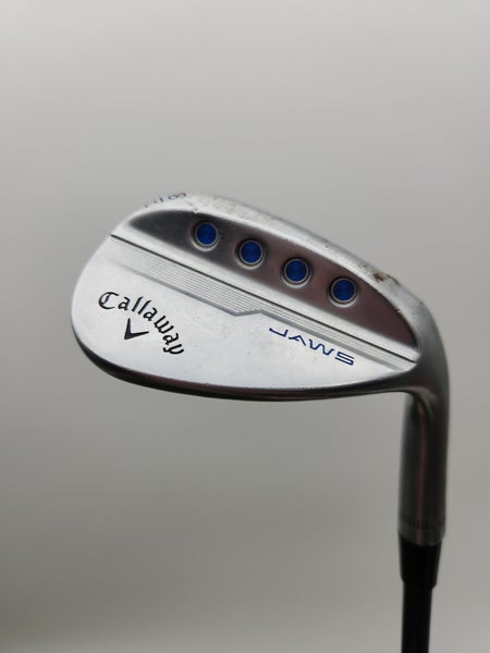 2019 CALLAWAY JAWS MD5 PLATINUM CHROME WEDGE 58*/8C STIFF KBS PGI 36" GOOD