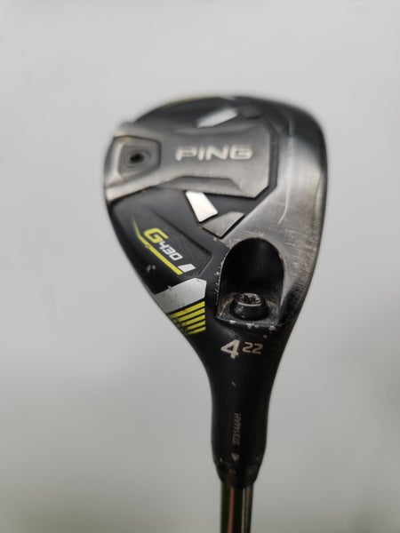 2023 PING G430 4 HYBRID 22* STIFF TOUR 2.0 85 SILVER +HC FAIR