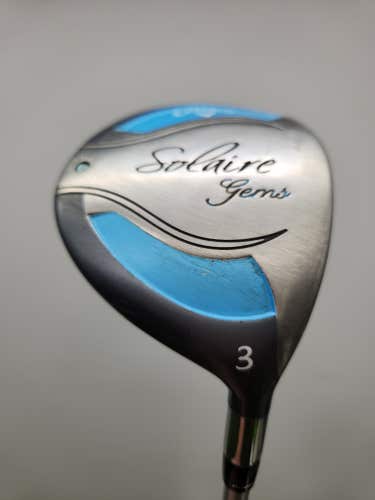 2014 CALLAWAY SOLAIRE 3 WOOD LADIES CALLAWAY GEMS 55 +HC GOOD