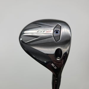 2024 TITLEIST GT2 3 WOOD 16.5* XSTIFF PROJECTX HZRDUS SMOKE RDX BLACK GOOD