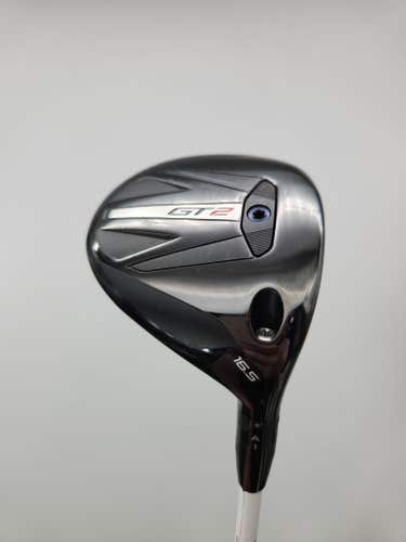 2024 TITLEIST GT2 3 WOOD 16.5* XSTIFF PROJECTX HZRDUS SMOKE RDX BLACK GOOD