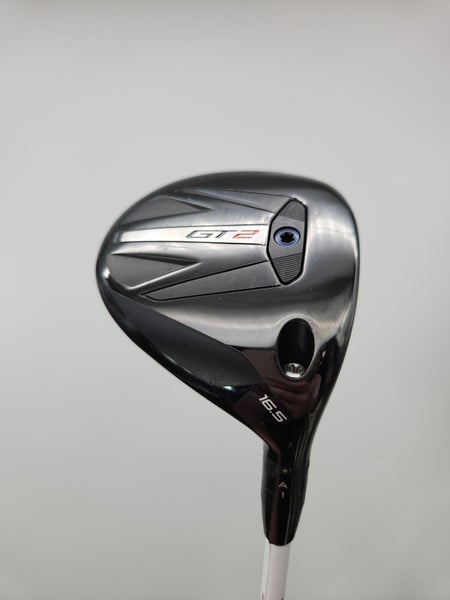 2024 TITLEIST GT2 3 WOOD 16.5* XSTIFF PROJECTX HZRDUS SMOKE RDX BLACK GOOD