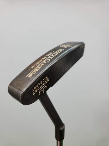 SCOTTY CAMERON PRO PLATINUM NEWPORT PUTTER 35" +HC GOOD