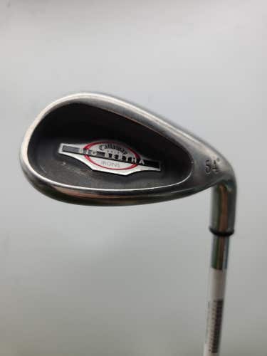 2002 CALLAWAY BIG BERTHA SAND WEDGE 54* UNIFLEX BB CONSTANT WT 35" GOOD