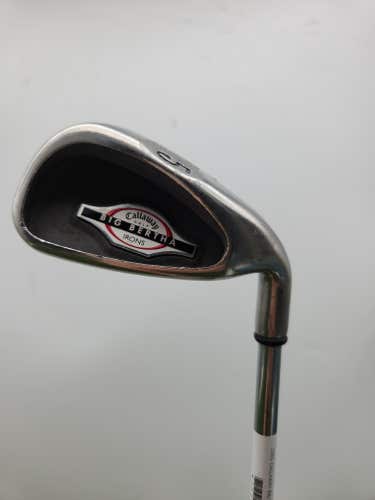 2002 CALLAWAY BIG BERTHA 5 IRON UNIFLEX BB CONSTANT WT 38" FAIR