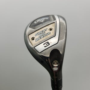 2023 CALLAWAY GREAT BIG BERTHA 3 HYBRID 18* SENIOR PROJX CYPHER +HC GOOD
