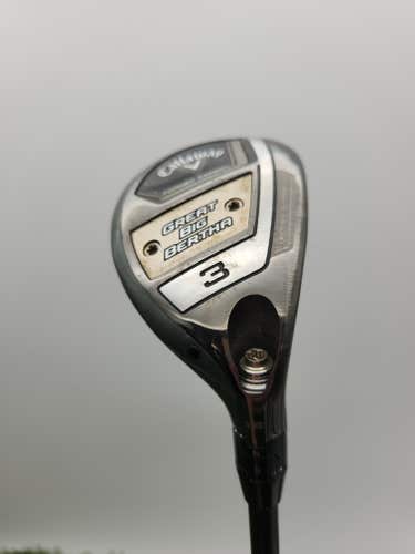 2023 CALLAWAY GREAT BIG BERTHA 3 HYBRID 18* SENIOR PROJX CYPHER +HC GOOD