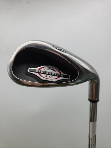 2002 CALLAWAY BIG BERTHA 9 IRON UNIFLEX BB CONSTANT WT 35.5" GOOD