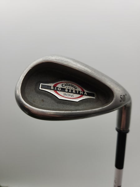 2002 CALLAWAY BIG BERTHA PITCHING WEDGE 50* LIGHT CALLAWAY RCH 75I 35.5" FAIR