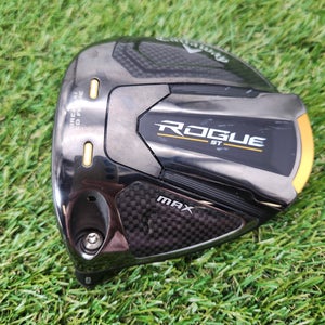 LEFTY 2022 CALLAWAY ROGUE ST MAX DRIVER 10.5* CLUBHEAD ONLY VERYGOOD