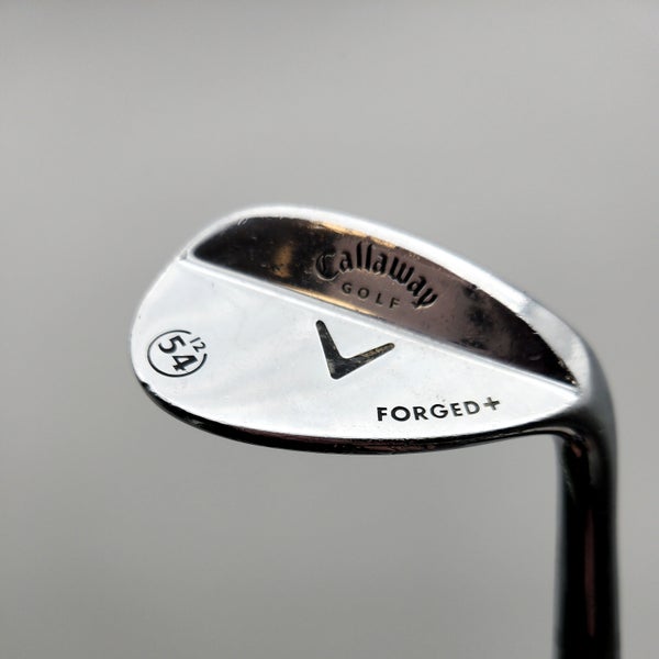 2008 CALLAWAY X FORGED WHITE CHROME WEDGE 54*/12 STIFF DYNGOLD 35" FAIR