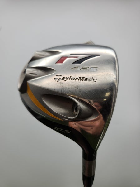 2004 TAYLORMADE R7 QUAD DRIVER 10.5* XSTIFF MITSU DIAMANA S93 BLUE  FAIR