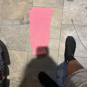 Pink Youth Small CCM Socks (Used)