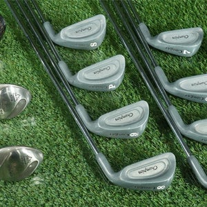 COUGAR CHAMPION 12pc. MENS STARTER SET 4-PW,SW,1W,3W,5W,PUTTER REGULAR FLEX RH