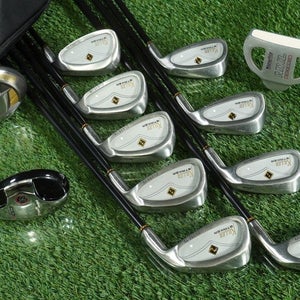 KILLER STRIKER 12pc. MENS STARTER SET 3-PW,SW,1W,2H,PUTTER REGULAR FLEX RH ~ WOW