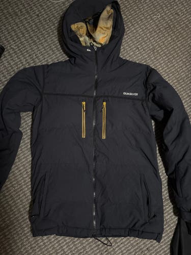 Black Men's Adult Medium Quicksliver Jacket (Used)