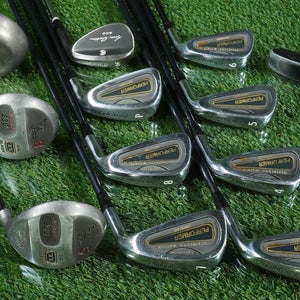 MENS CUSTOM STARTER SET 12pc. PRO KENNEX,CLEVELAND TA 900, GEOTECH, FORCE ~ WOW