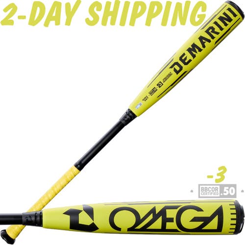 NEW | 2026 DeMarini Omega *ELECTRIC YELLOW* Hybrid 32" / 29 oz BBCOR Baseball Bat | FAST SHIP