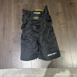 BAUER SUPREME TOTAL ONE MX3 HOCKEY PANTS/GIRDLE SENIOR MEDIUM BLACK