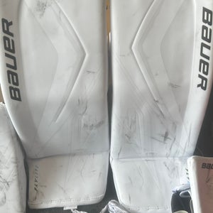 Small Bauer Flylite Goalie Leg Pads (Used)