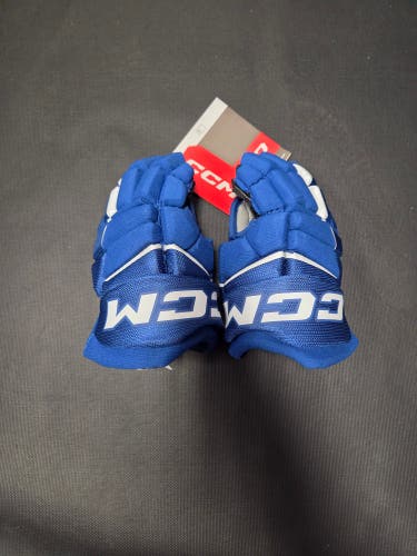 New Junior CCM Jetspeed FT880 Gloves 11"  Royal Blue