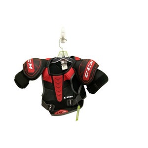 Used CCM QLT 230 Junior Shoulder Pads SM 11686-S000045674