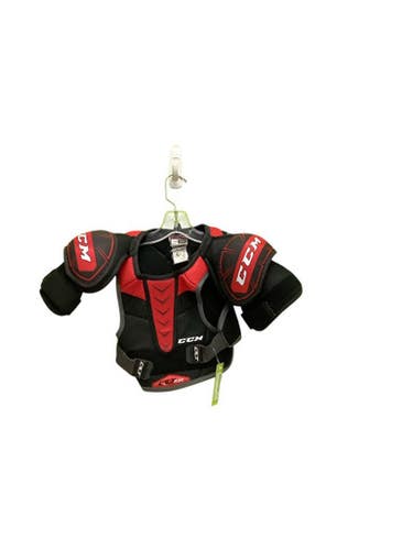 Used CCM QLT 230 Junior Shoulder Pads SM 11686-S000045674