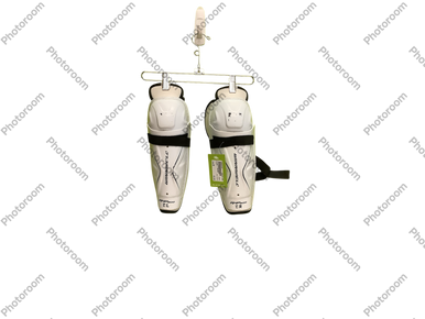 Used WinnWell AMP500 Junior Shin Guards White 10" 11686-S000045492