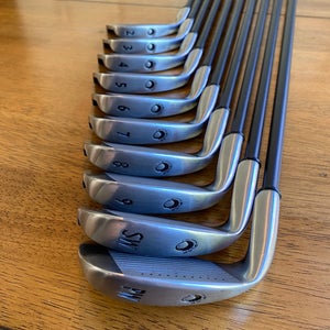 Extremely Rare Plop Slotz irons set 10 clubs 2-9 PW SW. Brand New Never Played with custom bag.