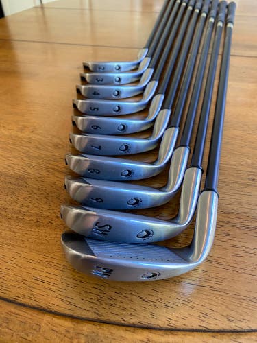 Extremely Rare Plop Slotz irons set 10 clubs 2-9 PW SW. Brand New Never Played with custom bag.