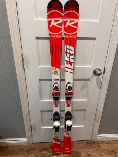 Unisex Rossignol Hero Jr Multi Event 146 cm Racing Skis With Bindings