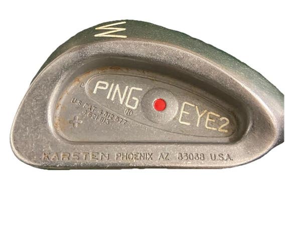 Ping Eye2 Plus Pitching Wedge Red Dot 1* Flat RH KT-M Stiff Steel 35.5" Dylagrip