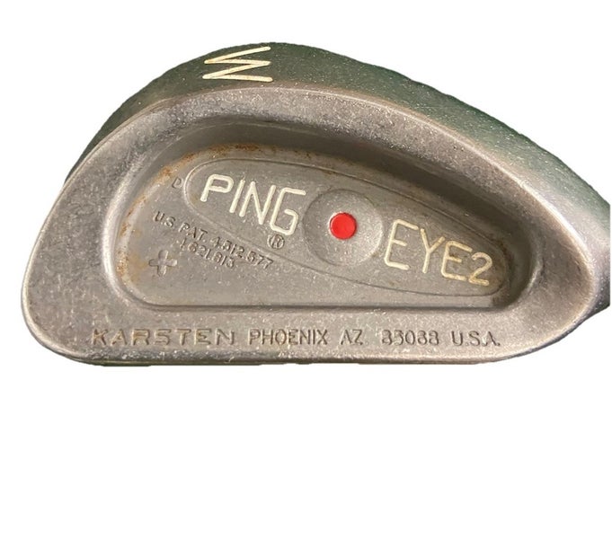 Ping Eye2 Plus Pitching Wedge Red Dot 1* Flat RH KT-M Stiff Steel 35.5" Dylagrip