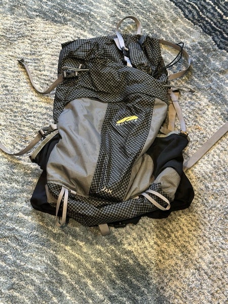 GoLite Jam Pack Ultralight Hiking Backpack Grey Bag Large