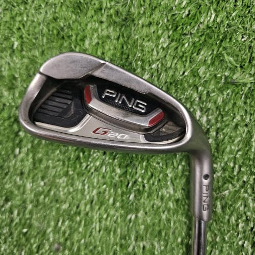 Ping G20 Single Pitching Wedge PW Black Dot Steel CFS Stiff Flex Steel RH 35.5"